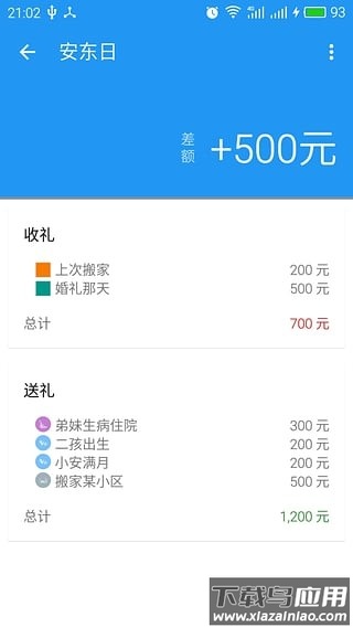 礼金管家官方版截图1