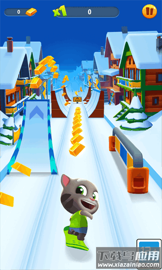 汤姆猫跑酷腾讯应用宝版本最新版截图2