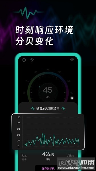 测音量分贝软件(噪音检测声贝测试)截图1