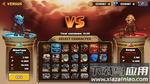 超级勇士格斗手机版最新版截图1